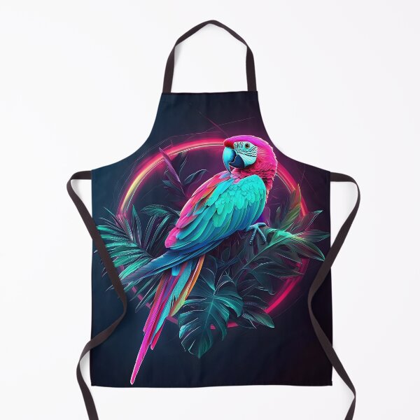 Item preview, Geometric Parrot Colorful, 3d Render, Vibrant Neon designed and sold by Checho30.