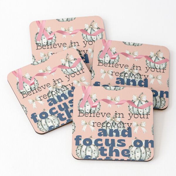 Item preview, Pink Ribbon Recovery: Believe and Focus on the Future designed and sold by VibranPalette.