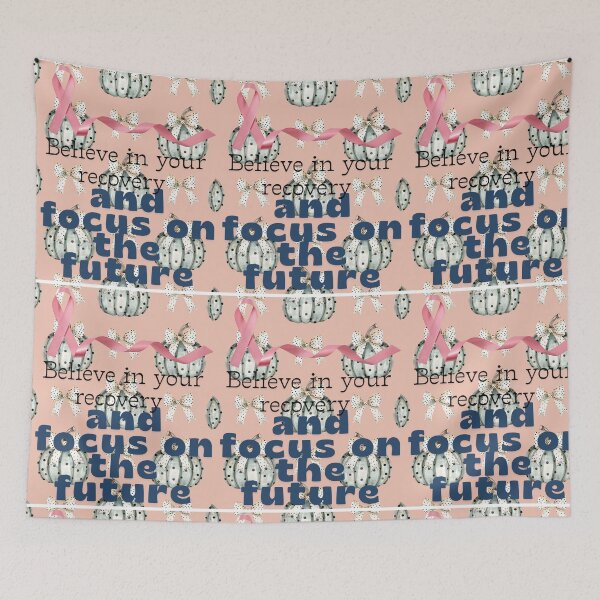Item preview, Pink Ribbon Recovery: Believe and Focus on the Future designed and sold by VibranPalette.
