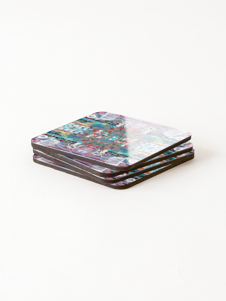 Thumbnail 4 of 5, Coasters (Set of 4), Rate Rave designed and sold by riotsv.