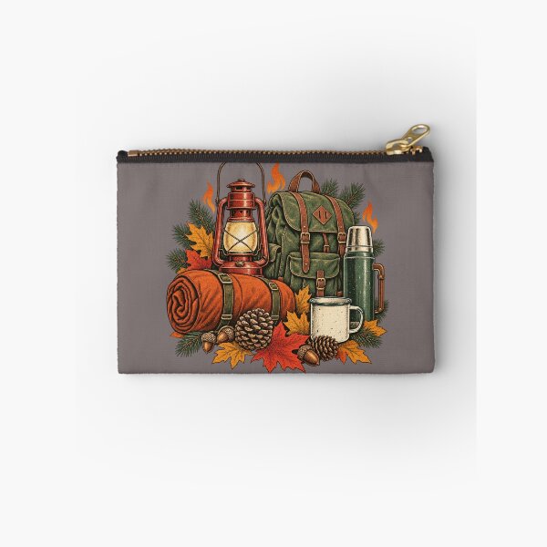 Item preview, Vintage Autumn Camping Gear designed and sold by Golden Era Studio.