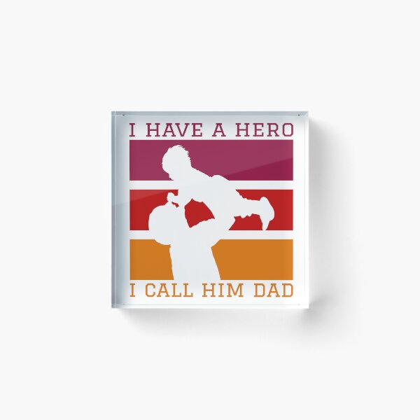 Item preview, My Dad is A Hero designed and sold by Peetacho.