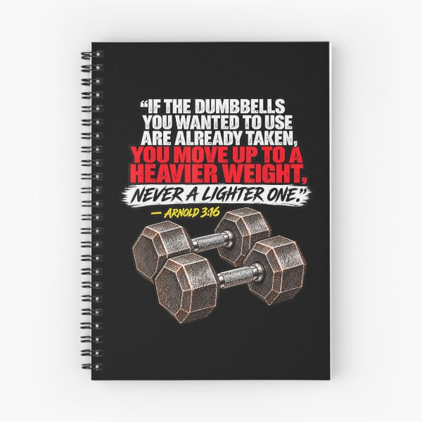 Item preview, Heavy Dumbbell Gym Motivation Workout Quote designed and sold by TadeoNivar.
