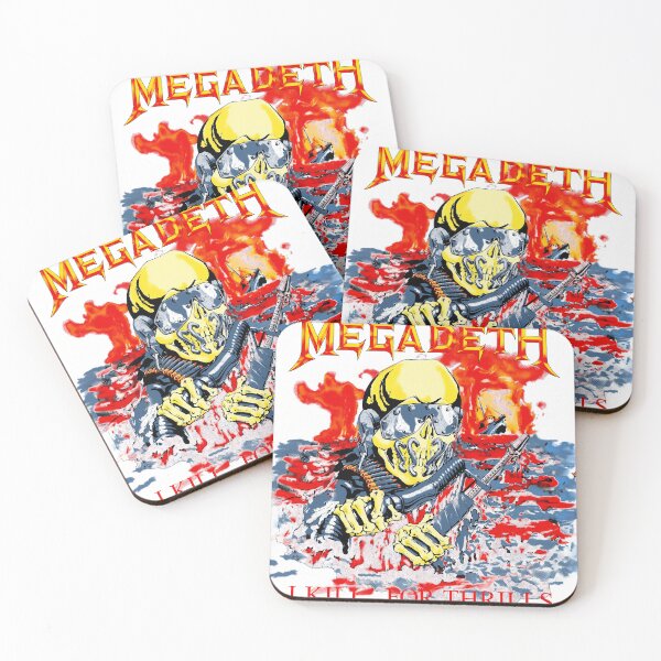 Item preview, Megadeth 1988 I kill for Thrills Rare vintage design designed and sold by actitudthrasher.