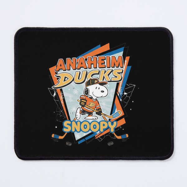 Item preview, Anaheim Ducks Snoopy Ice Hockey Player Slap Shot Winter designed and sold by Dravienart.