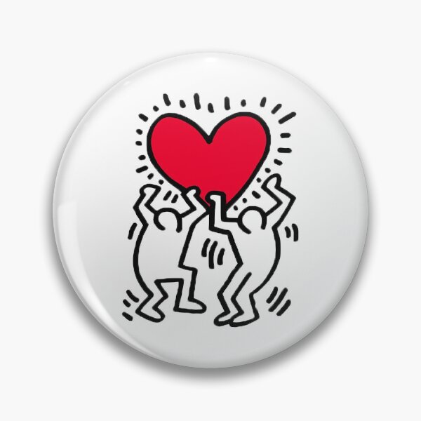 Item preview, Keith Haring - Love Print designed and sold by HaruDsigns.