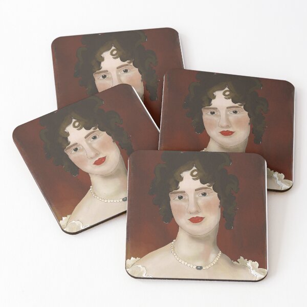Item preview, Romantic Vintage Lady Portrait Classical Oil Painting Art designed and sold by Svlysen.