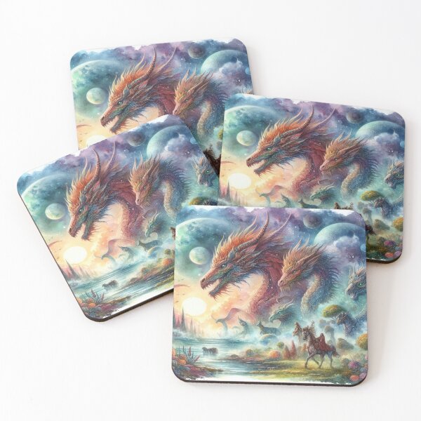 Item preview, Cosmic Painterly Fantasy Art   designed and sold by FotoworldEdel.