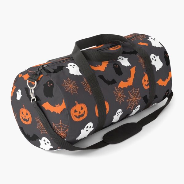 Item preview, Halloween Pumpkin Bat Ghost Pattern – Cute Spooky Autumn Art designed and sold by ManJiangHong.