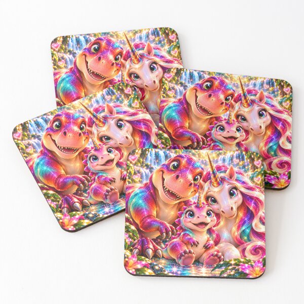 Item preview, dino vs unicorn designed and sold by RONNYSARTSHOP.
