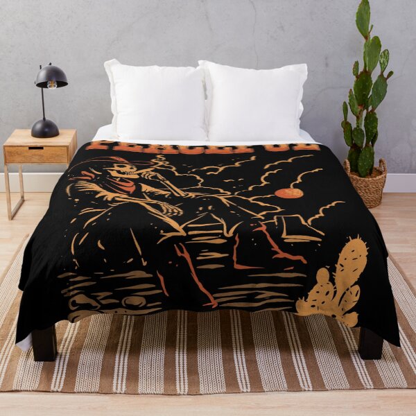 Item preview, Peaceful Skeleton Cowboy Halloween Vintage Western Gothic T-Shirt Design designed and sold by phsycartwork.