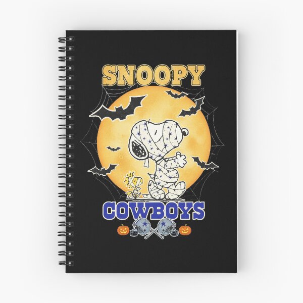 Item preview, Dallas Cowboys Halloween Mummy Snoopy Woodstock Full Moon designed and sold by Dravienart.