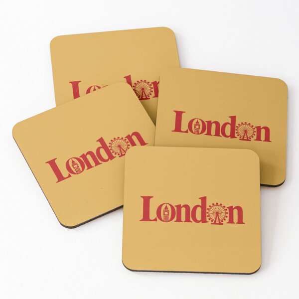 Item preview, London Typography with Big Ben and London Eye Integrated Lettering designed and sold by MetaModel Editions.