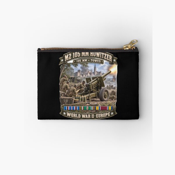 Item preview, M2 105mm, Howitzer, Towed Artillery - World War II SVC - 3D - Enhanced designed and sold by Military Insignia Products.