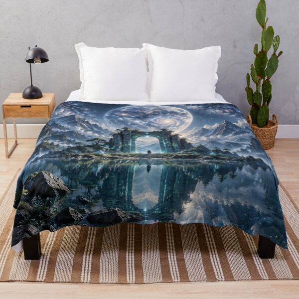 Item preview, Celestial Gateway to an Enchanted Cosmic Realm designed and sold by DreamyWallVibes.