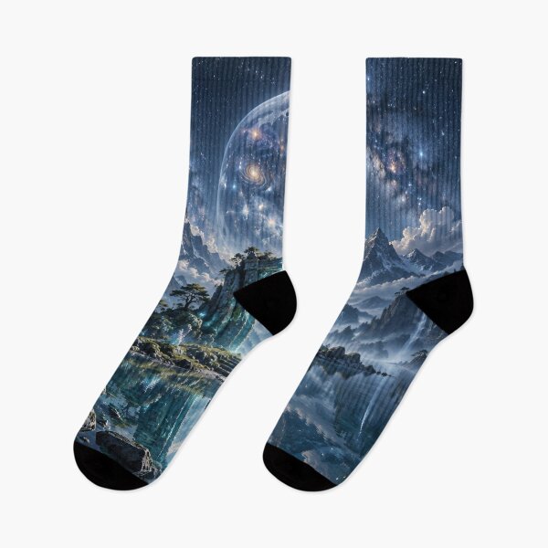 Item preview, Celestial Gateway to an Enchanted Cosmic Realm designed and sold by DreamyWallVibes.