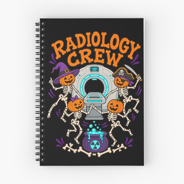 Item preview, Radiology Crew Halloween Skeleton Pumpkin Tech designed and sold by NoeValdric.