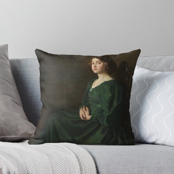 Item preview, The Green Gown (20th century) - Thomas Edwin Mostyn designed and sold by SALON DES ARTS.