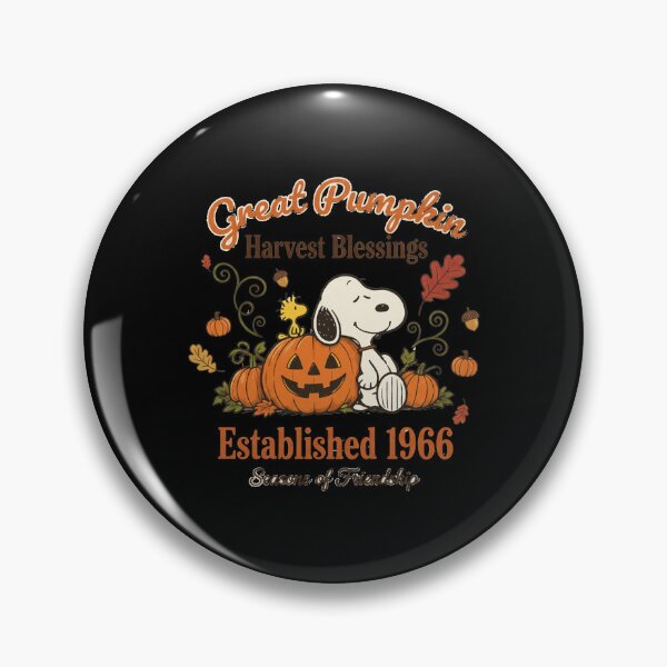 Item preview, Great Pumpkin Harvest Blessings Established 1966 Snoopy Woodstock designed and sold by Dravienart.