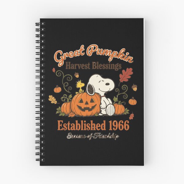 Item preview, Great Pumpkin Harvest Blessings Established 1966 Snoopy Woodstock designed and sold by Dravienart.