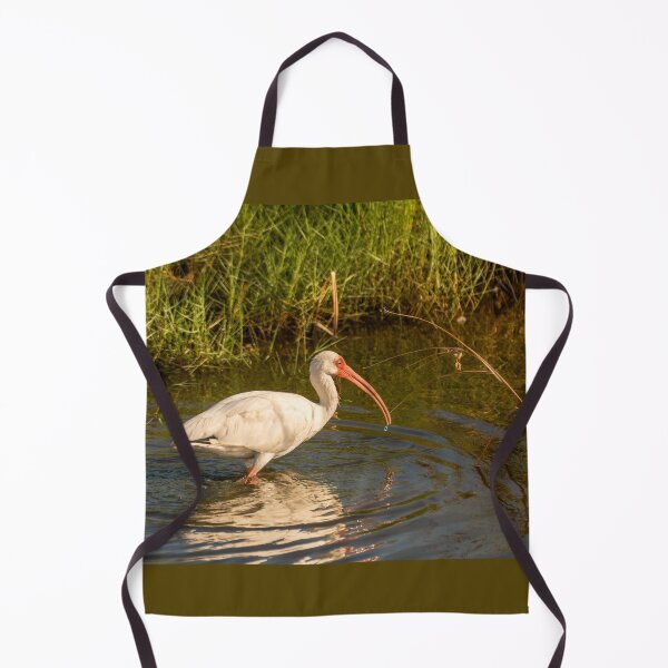 Item preview, Wading Ibis in Wetlands designed and sold by Debra Martz.