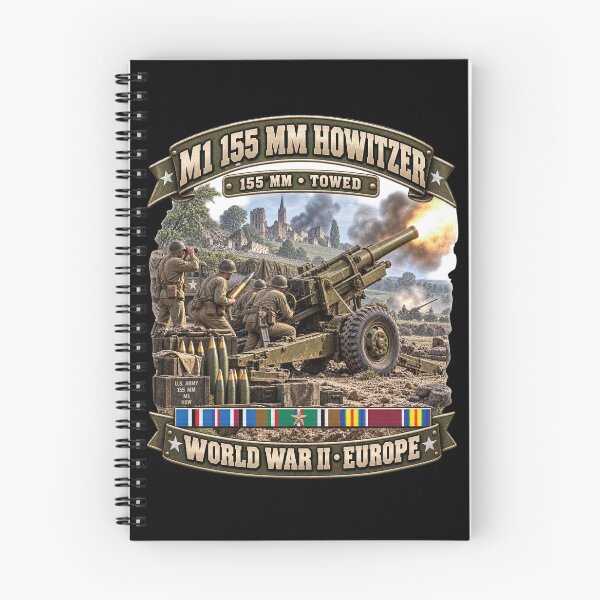 Item preview, M1 155mm, Howitzer, Towed Artillery - World War II SVC - 3D - Enhanced designed and sold by Military Insignia Products.