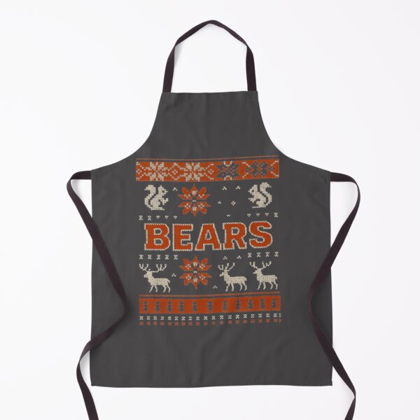 Item preview, Chicago Bears Inspired Merry Christmas Holiday Design designed and sold by Astro Cats Social Club.