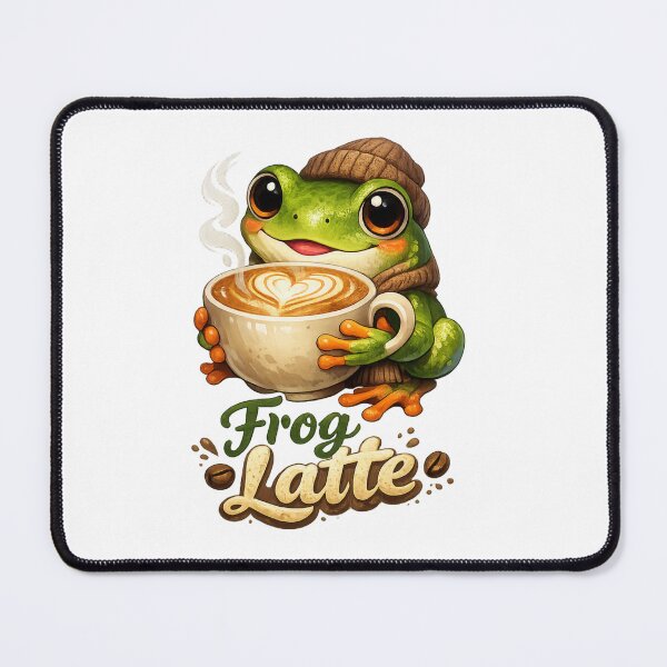 Item preview, Kawaii Frog Latte designed and sold by Sommium .