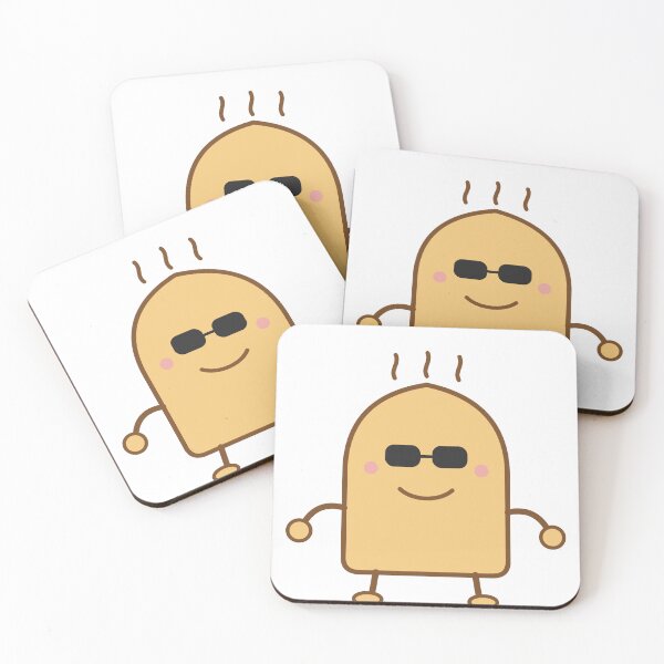 Item preview, Stay Toasty Funny Toast Character designed and sold by Kaivoni.
