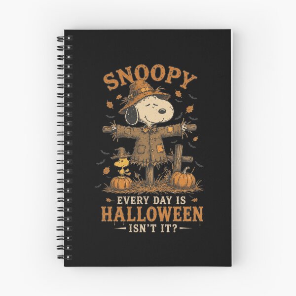 Item preview, Snoopy Scarecrow Every Day Is Halloween Isn't It Woodstock Pumpkin  designed and sold by Dravienart.
