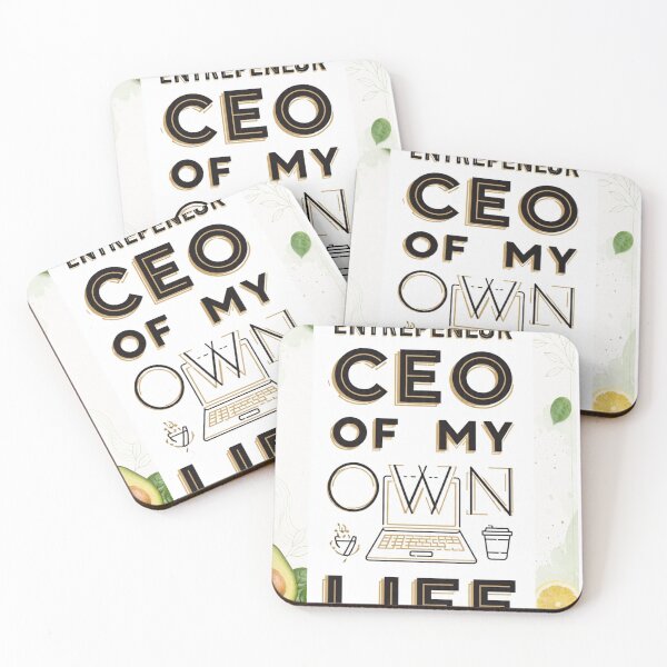 Item preview, Entrepreneur CEO of My Own Life | Motivational Business & Success Mindset Design designed and sold by CKADigital.
