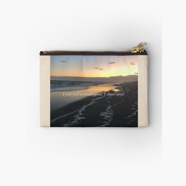 Item preview, Beach vacation sand over grass sticker designed and sold by ryssashay.