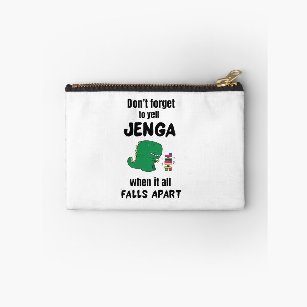 Item preview, Don't forget to yell Jenga designed and sold by bubblevixen.