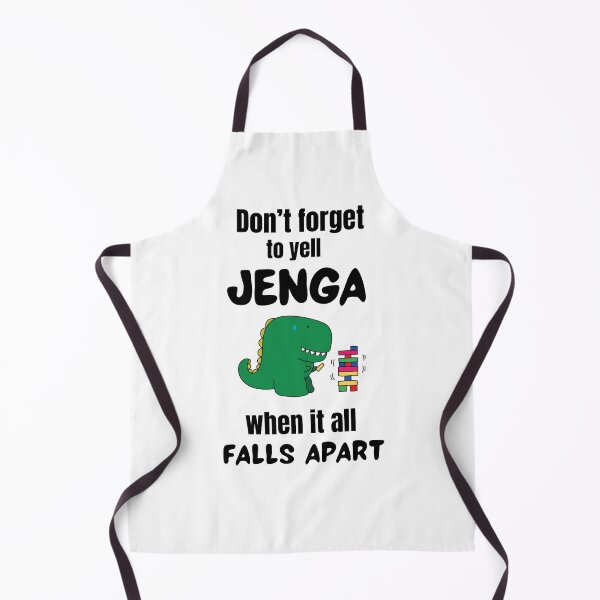 Item preview, Don't forget to yell Jenga designed and sold by bubblevixen.