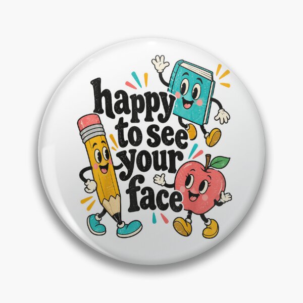 Item preview, Happy To See Your Face Teacher Shirt designed and sold by NoeValdric.