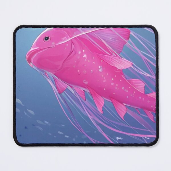 Item preview, Surreal Pink Jellyfish Fish Hybrid Fantasy Ocean Artwork designed and sold by BLUESKY11a.