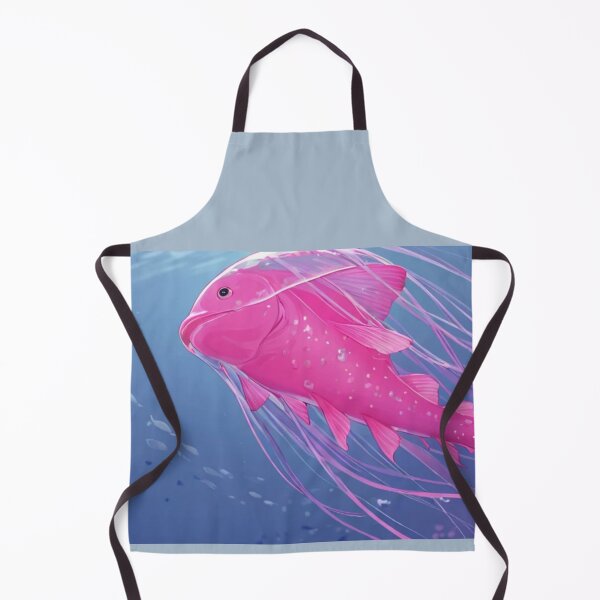 Item preview, Surreal Pink Jellyfish Fish Hybrid Fantasy Ocean Artwork designed and sold by BLUESKY11a.