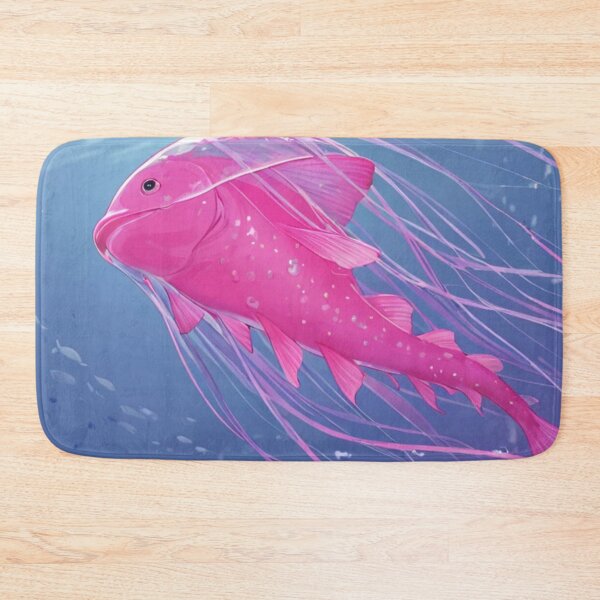 Item preview, Surreal Pink Jellyfish Fish Hybrid Fantasy Ocean Artwork designed and sold by BLUESKY11a.