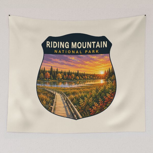 Item preview, Riding Mountain National Park | Manitoba Canada Wildlife Adventure Design designed and sold by Gideon Emmerich.