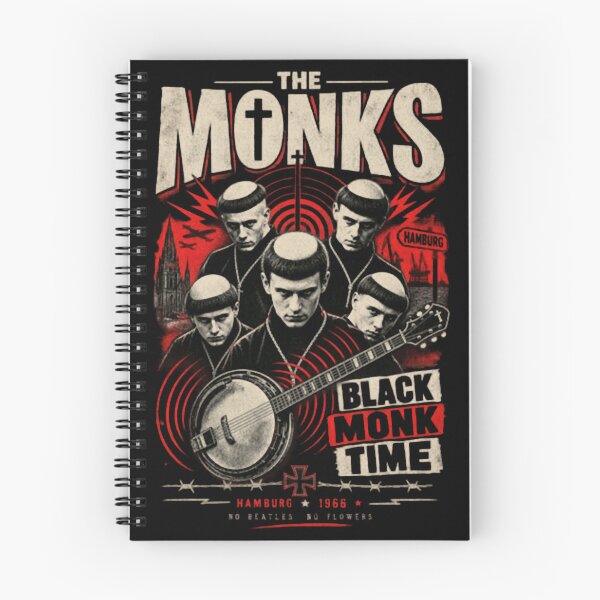 Item preview, The Monks - The Five Are Watching designed and sold by willtrish2Arrt.