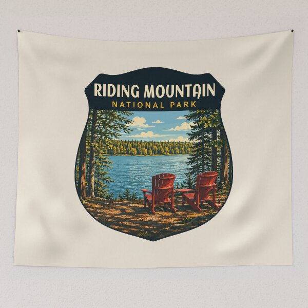Item preview, Riding Mountain National Park | Manitoba Canada Wildlife Adventure Design designed and sold by Gideon Emmerich.
