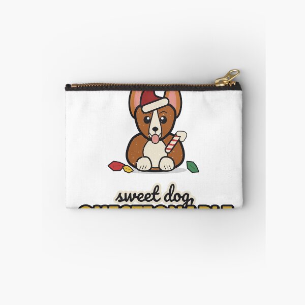 Item preview, Sweet Dog, Questionable Decisions - Funny Christmas Corgi designed and sold by BooAndBloomCo.
