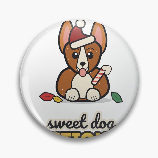 Item preview, Sweet Dog, Questionable Decisions - Funny Christmas Corgi designed and sold by BooAndBloomCo.