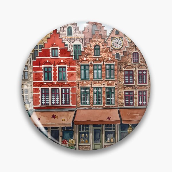 Item preview, Bruges Belgium Vintage Travel designed and sold by POSTERIOCREW.