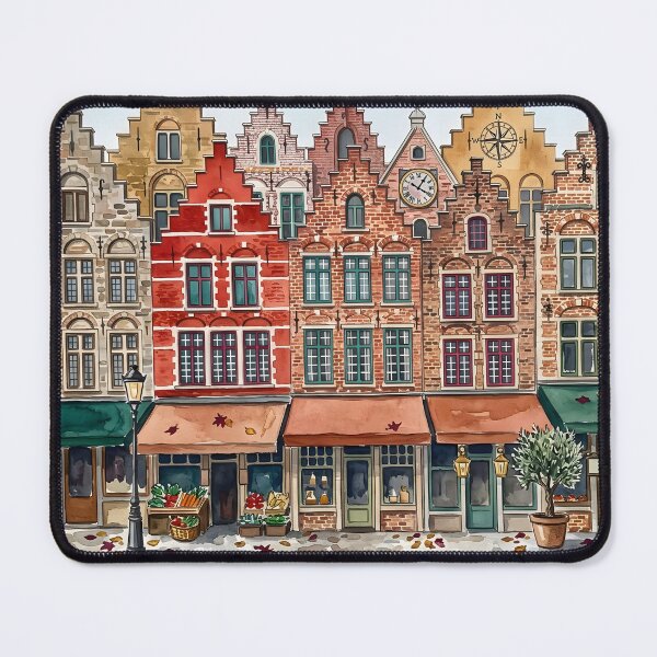 Item preview, Bruges Belgium Vintage Travel designed and sold by POSTERIOCREW.
