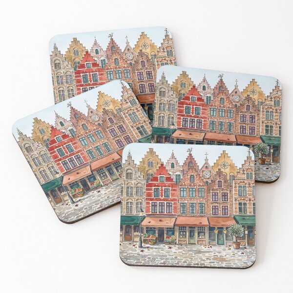 Item preview, Bruges Belgium Vintage Travel designed and sold by POSTERIOCREW.
