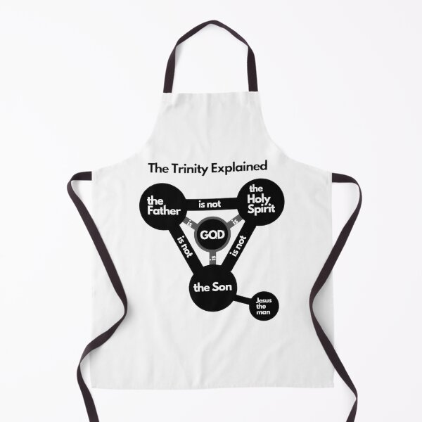 Item preview, The Trinity Explained Black Graphic with White Text Illustration designed and sold by Mbarak Nafa.
