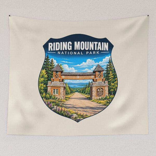 Item preview, Riding Mountain National Park | Manitoba Canada Wildlife Adventure Design designed and sold by Gideon Emmerich.