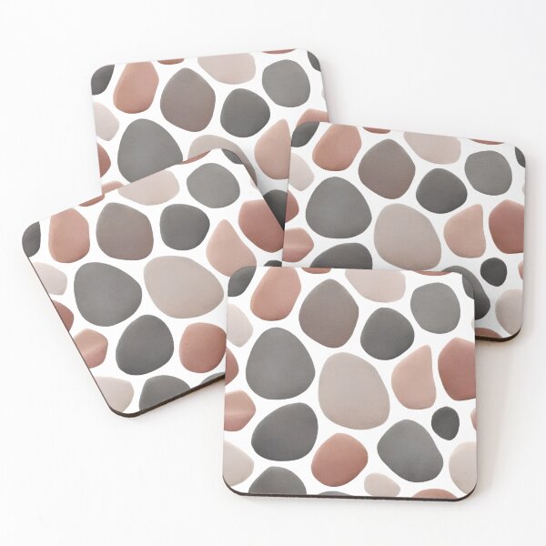 Item preview, Modern Minimalist Organic Pebble Pattern - Earthy Neutral Tones designed and sold by ShopValueBiz.