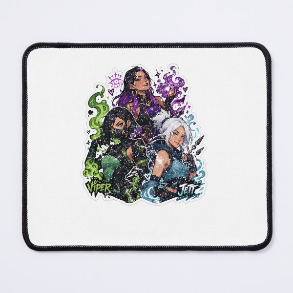 Item preview, Valorant Girls Doodle Fan Art Viper Reyna Jett Oversized  designed and sold by glennacanfield.